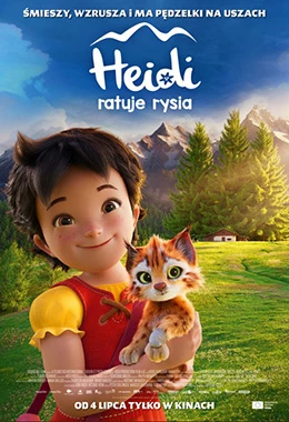 Plakat filmu: Heidi ratuje rysia
